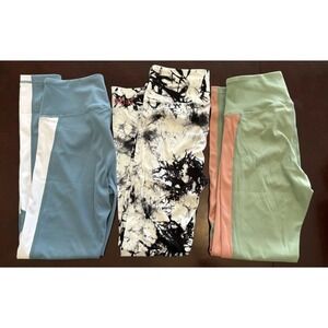 3 Yelete Active Leggings Women's Small Activewear Gym
